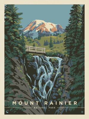 Mount Rainier National Park: Myrtle Falls