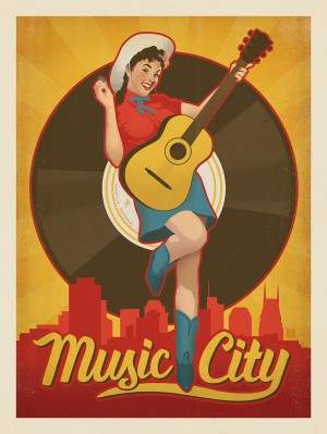 Music City Pinup Girl