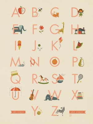My First Alphabet: Girl