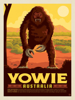 Mythical Creatures: Yowie (Australia)