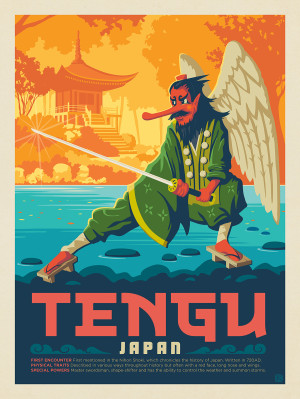 Mythical Creatures: Tengu (Japan)