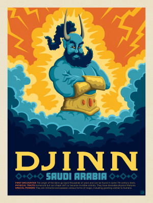 Mythical Creatures: Djinn (Saudi Arabia)
