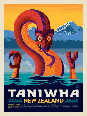 Mythical Creatures: Taniwha (New Zealand)