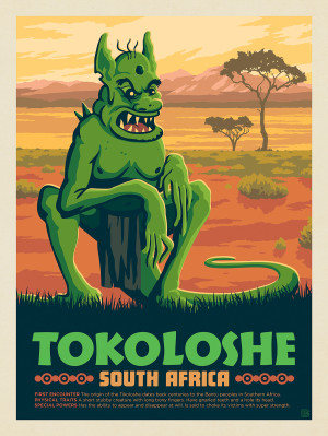 Mythical Creatures: Tokoloshe (South Africa)
