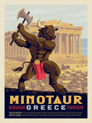 Mythical Creatures: Minotaur (Greece)