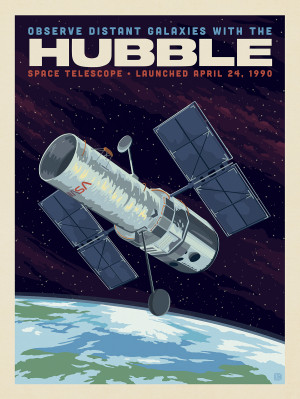 NASA 1990: Hubble Space Telescope