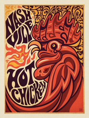 Nashville Hot Chicken (Groovy White)