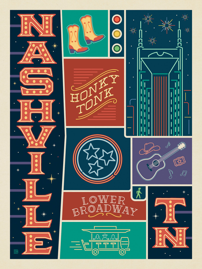 Nashville Neon Honky Tonk