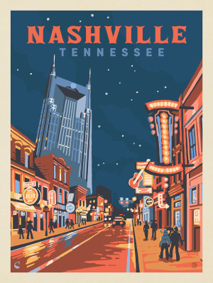 Nashville, TN: Broadway Lights