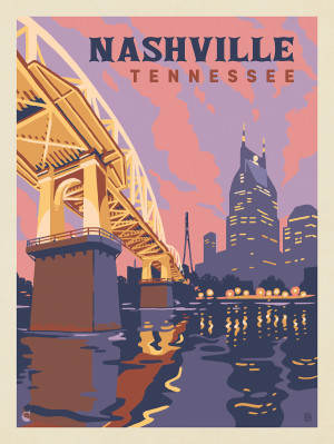 Nashville, TN: Riverfront Evening