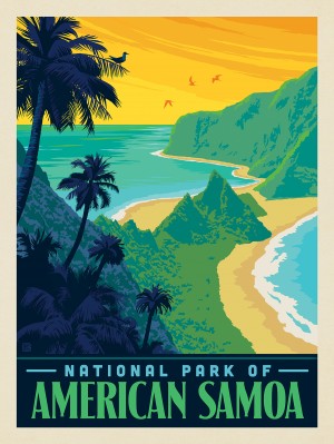 National Park of American Samoa: Bird's Eye View