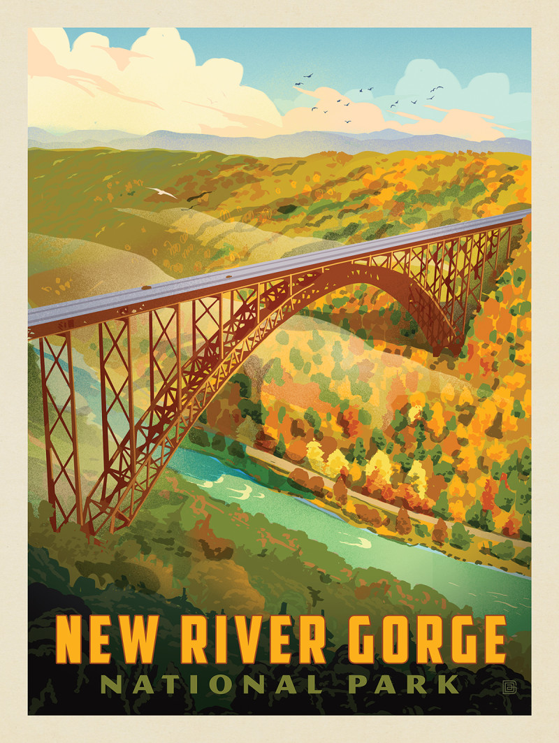 New River Gorge: Bird's Eye View