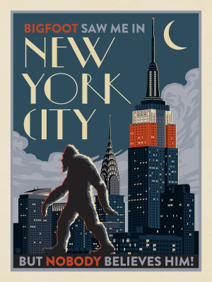 New York, NY: Bigfoot Sighting