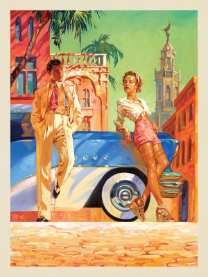 Oil Painting: Havana Shade