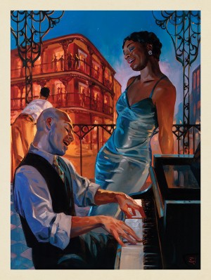 Oil Painting: New Orleans Jazz