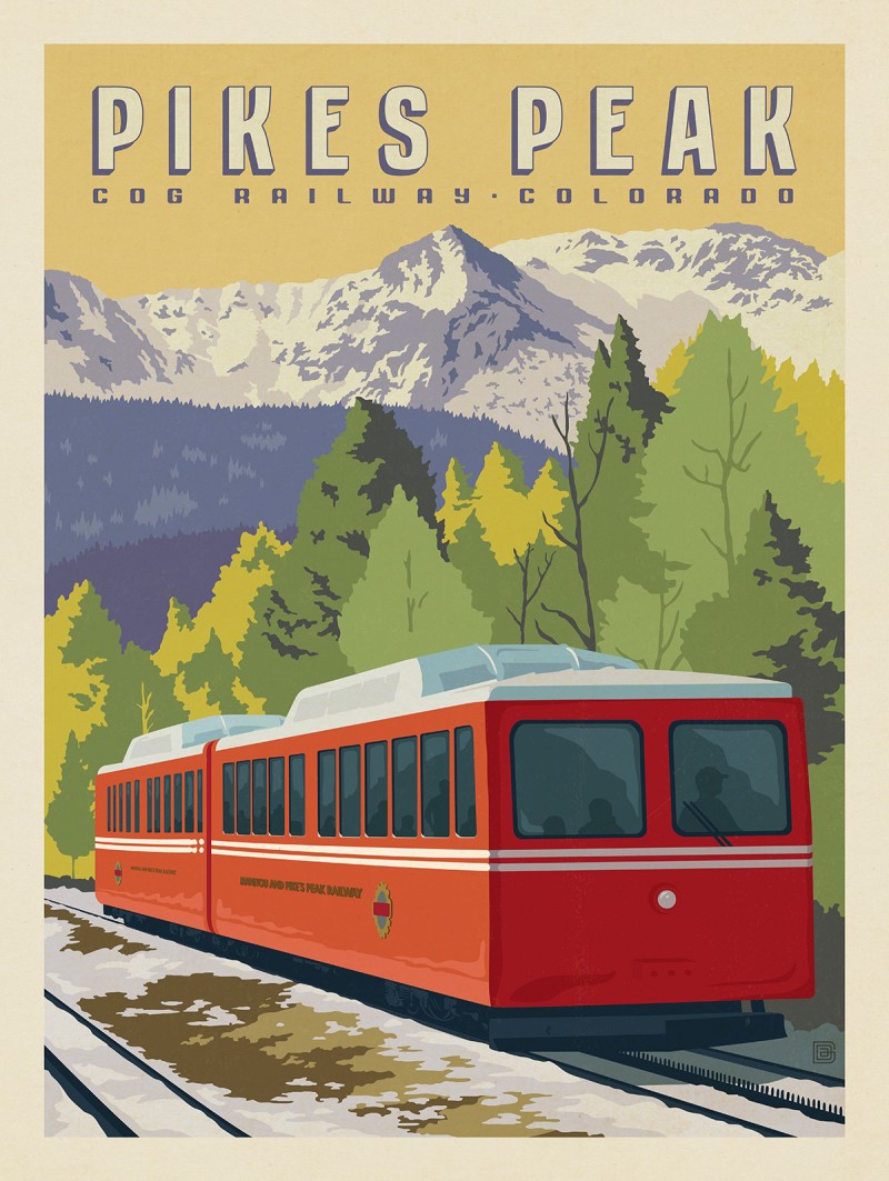 Pikes Peak, CO: Cog Railway