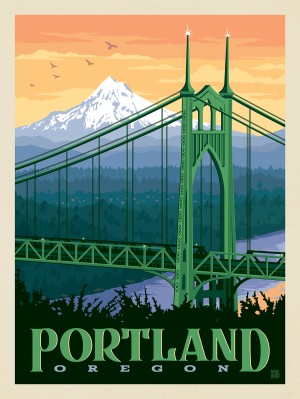 Portland, Oregon: St. Johns Bridge