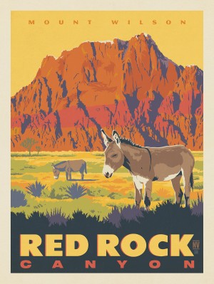 Red Rock Canyon: Mt. Wilson