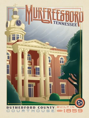 Rutherford County Courthouse: Murfreesboro
