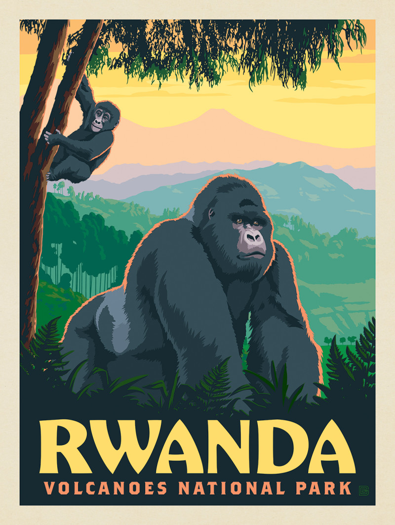Rwanda, Africa: Volcanoes National Park