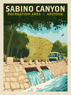 Sabino Canyon Recreation Area, AZ