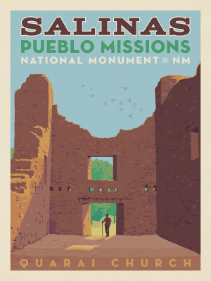 Salinas Pueblo Missions National Monument: Quarai Church Interior, NM