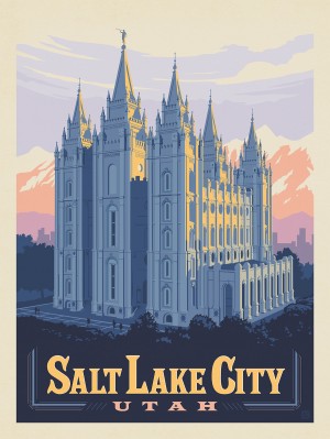 Salt Lake City, Utah: Temple Square
