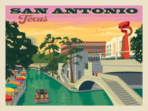 San Antonio, TX: River Walk (Horizontal)