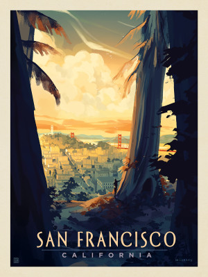 San Francisco, CA: A View From The Woods