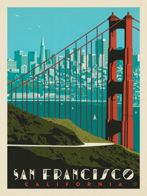 San Francisco: Golden Gate Bridge Skyline