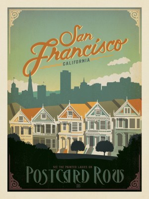 San Francisco: Postcard Row