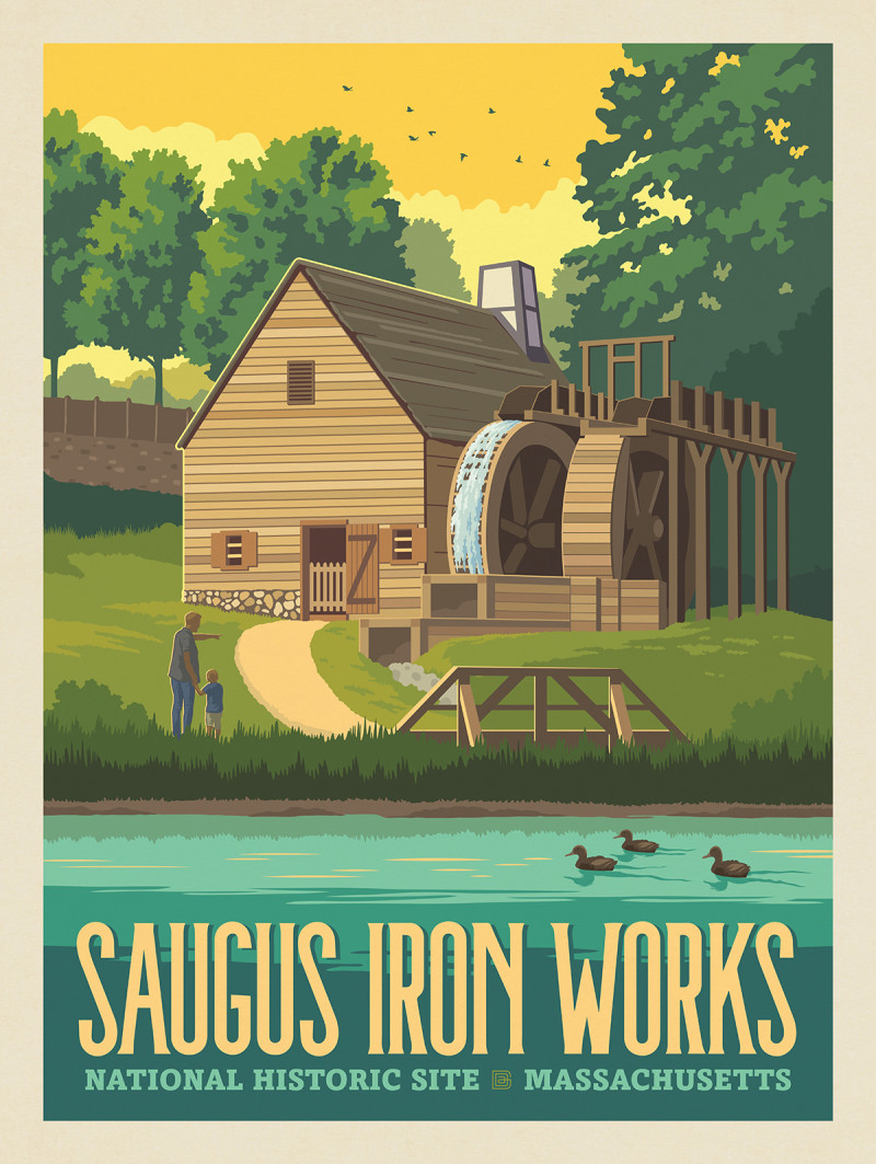 Saugus Iron Works National Historic Site, MA