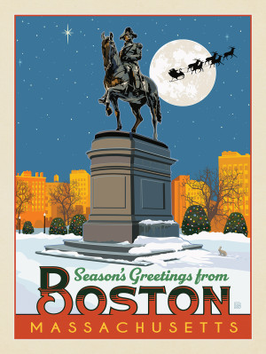 Season's Greetings From Boston Common!