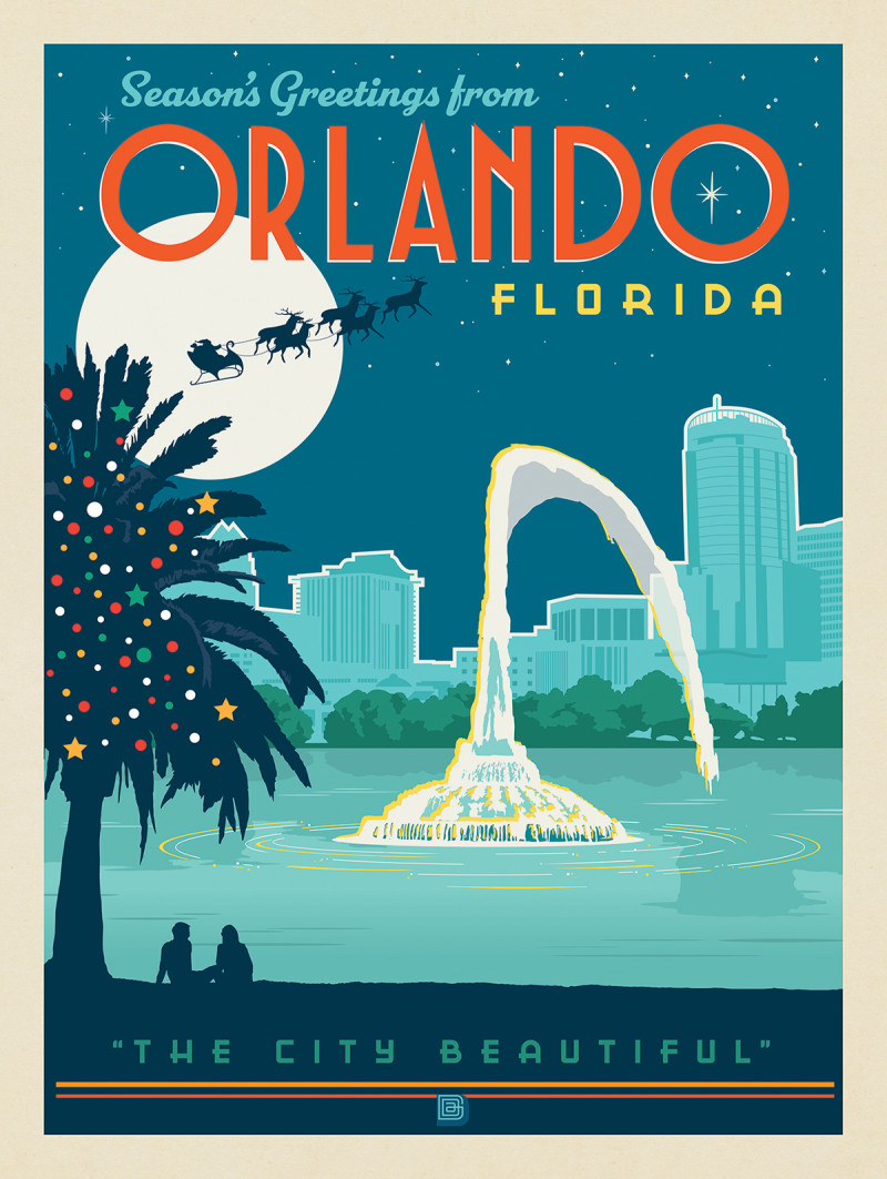 Season's Greetings From Orlando, FL