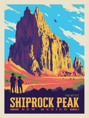 Shiprock Peak, New Mexico