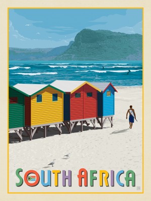 South Africa: Muizenberg Beach