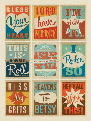 Southern Sayings Multi-Print