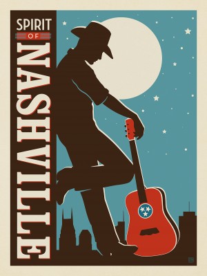 Spirit Of Nashville: Leaning Cowboy