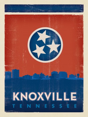 State Flag Knox Skyline