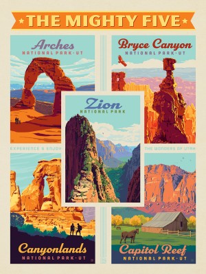The Mighty Five: Utah National Parks
