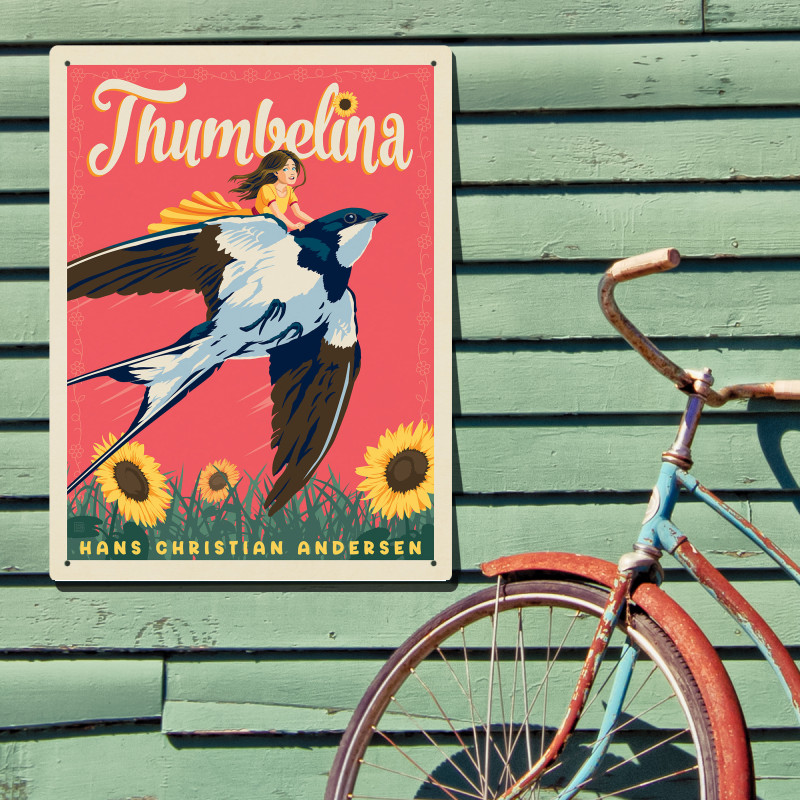 □Hans.Ｃ.Andersen□２３cm◇ ◇ Thumbelina: Hans Christian Andersen | Anderson Design Group