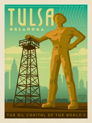 Tulsa, OK: Golden Driller