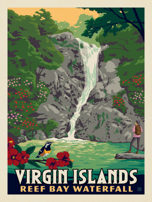Virgin Islands National Park: Reef Bay Waterfall