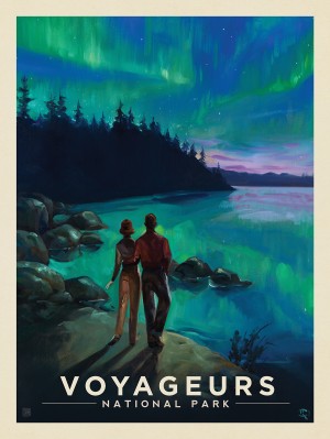 Voyageurs National Park: Northern Lights-KC
