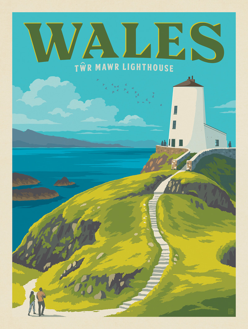 Wales: Tŵr Mawr Lighthouse