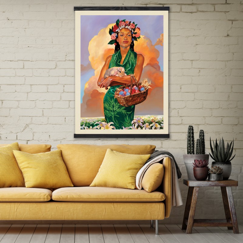 Wall Calendar 03-March: Easter Maiden | Anderson Design Group
