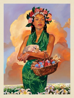 Wall Calendar 03-March: Easter Maiden
