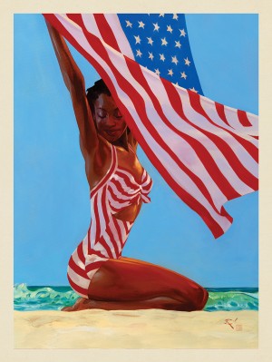 Wall Calendar 07-July: America The Beautiful