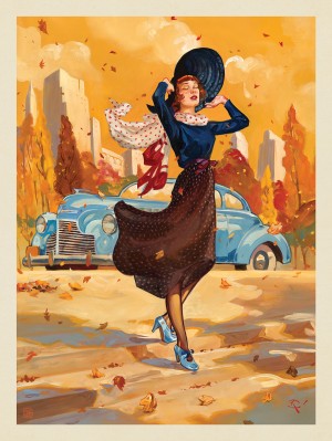 Wall Calendar 09-September: Fall Leaves