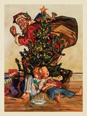 Wall Calendar 12-December: Waiting For Santa